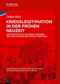 Bild: Kriegslegitimation in der Frühen Neuzeit - De Gruyter Oldenbourg