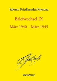 Enlarge image Cover: Briefwechsel IX - BoD - Books on Demand