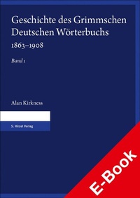 Abbildung von: Geschichte des Grimmschen Deutschen Wörterbuchs 1863-1908. Teil 1 und 2 - Hirzel