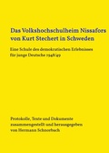 Cover: Das Volkshochschulheim Nissafors von Kurt Stechert in Schweden - epubli