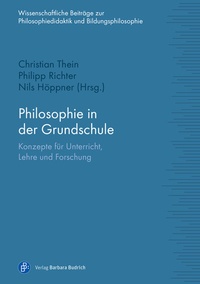 Abbildung von: Philosophie in der Grundschule - Verlag Barbara Budrich