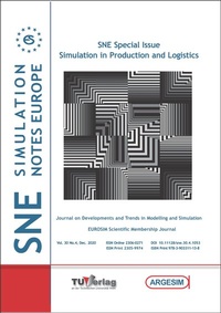Enlarge image Cover: SNE Special Issue - TU-MV Media Verlag