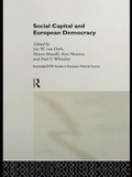 Cover: Social Capital and European Democracy - Routledge