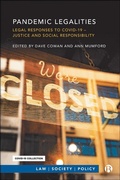 Cover: Pandemic Legalities - Bristol University Press