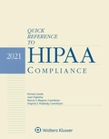 Cover: Quick Reference to HIPAA Compliance - Wolters Kluwer Law & Business