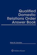 Cover: Qualified Domestic Relations Order (Qdro) Answer Book - Wolters Kluwer Law & Business