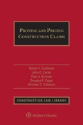 Cover: Proving and Pricing Construction Claims - Wolters Kluwer Law & Business