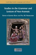 Cover: Studies in the Grammar and Lexicon of Neo-Aramaic - Open Book Publishers