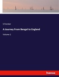 Cover: A Journey From Bengal to England - Hansebooks