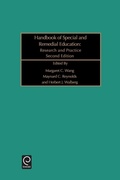 Cover: Handbook of Special and Remedial Education - Pergamon