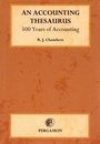 Cover: An Accounting Thesaurus - Pergamon