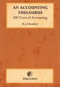 Cover: An Accounting Thesaurus - Pergamon