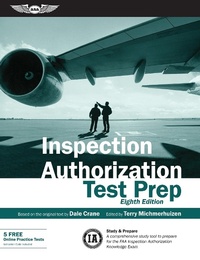 Enlarge image Cover: Inspection Authorization Test Prep - Aviation Supplies & Academics, Inc.
