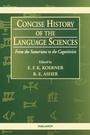Cover: Concise History of the Language Sciences - Pergamon