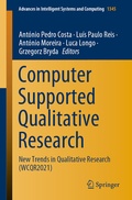 Cover: Computer Supported Qualitative Research - Springer
