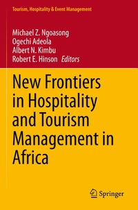 Abbildung von: New Frontiers in Hospitality and Tourism Management in Africa - Springer