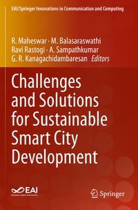 Enlarge image Cover: Challenges and Solutions for Sustainable Smart City Development - Springer