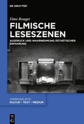 Cover: Filmische Leseszenen - De Gruyter
