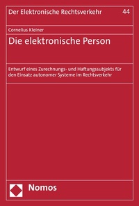 Abbildung von: Die elektronische Person - Nomos