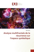 Cover: Analyse multifractale de la recurrence sur l'espace symbolique - Editions Universitaires Europeennes