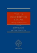 Cover: The UK Competition Regime - Oxford University Press