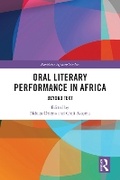 Cover: Oral Literary Performance in Africa - Routledge