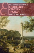 Cover: The Cambridge Companion to Eighteenth-Century Thought - Cambridge University Press