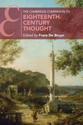 Cover: The Cambridge Companion to Eighteenth-Century Thought - Cambridge University Press