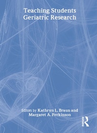 Enlarge image Cover: Teaching Students Geriatric Research - Routledge