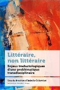 Cover: Litteraire, non litteraire - University of Ottawa Press