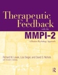Cover: Therapeutic Feedback with the MMPI-2 - Routledge