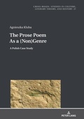 Cover: The Prose Poem As a (Non)Genre - Peter Lang Verlag