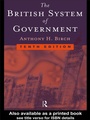 Cover: British System of Government - Routledge