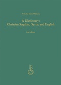 Cover: A Dictionary: Christian Sogdian, Syriac and English - Reichert Verlag