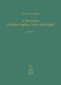 Abbildung von: A Dictionary: Christian Sogdian, Syriac and English - Reichert Verlag
