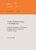 Cover: Puzzles of political change in the Middle East - German Institute of Development and Sustainability (IDOS) gGmbH