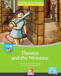 Enlarge image Cover: Young Reader, Level d, Classic / Theseus and the Minotaur + e-zone - Helbling