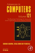 Cover: The Blockchain Technology for Secure and Smart Applications across Industry Verticals - Academic Press
