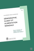 Cover: D&eacute;mographie, climat et alimentation mondiale - EDP Sciences