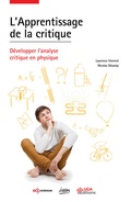 Cover: L'Apprentissage de la critique - EDP Sciences