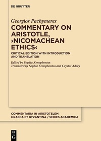 Abbildung von: Commentary on Aristotle, >Nicomachean Ethics< - De Gruyter