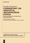 Cover: Commentary on Aristotle, >Nicomachean Ethics< - De Gruyter