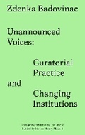 Cover: Unannounced Voices - Sternberg Press