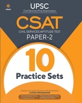 Cover: 10 Practice Sets Csat Civil Services Aptitude Test Paper 2 2021 - Arihant Publications India Limited