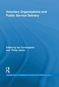 Cover: Voluntary Organizations and Public Service Delivery - Routledge