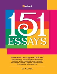 Enlarge image Cover: 151 Essays - Arihant Publications India Limited