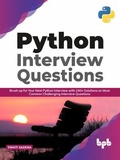 Cover: Python Interview Questions: - BPB Publications