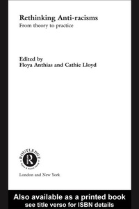 Enlarge image Cover: Rethinking Anti-Racisms - Routledge