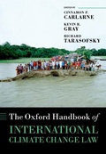 Cover: The Oxford Handbook of International Climate Change Law - OUP eBook