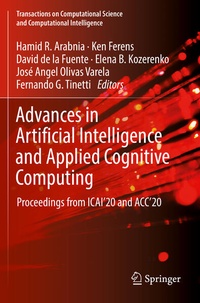 Enlarge image Cover: Advances in Artificial Intelligence and Applied Cognitive Computing - Springer